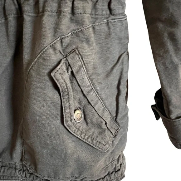 Hei Hei Camouflaged Lace Anorak Jacket Coat size L - Picture 4 of 13